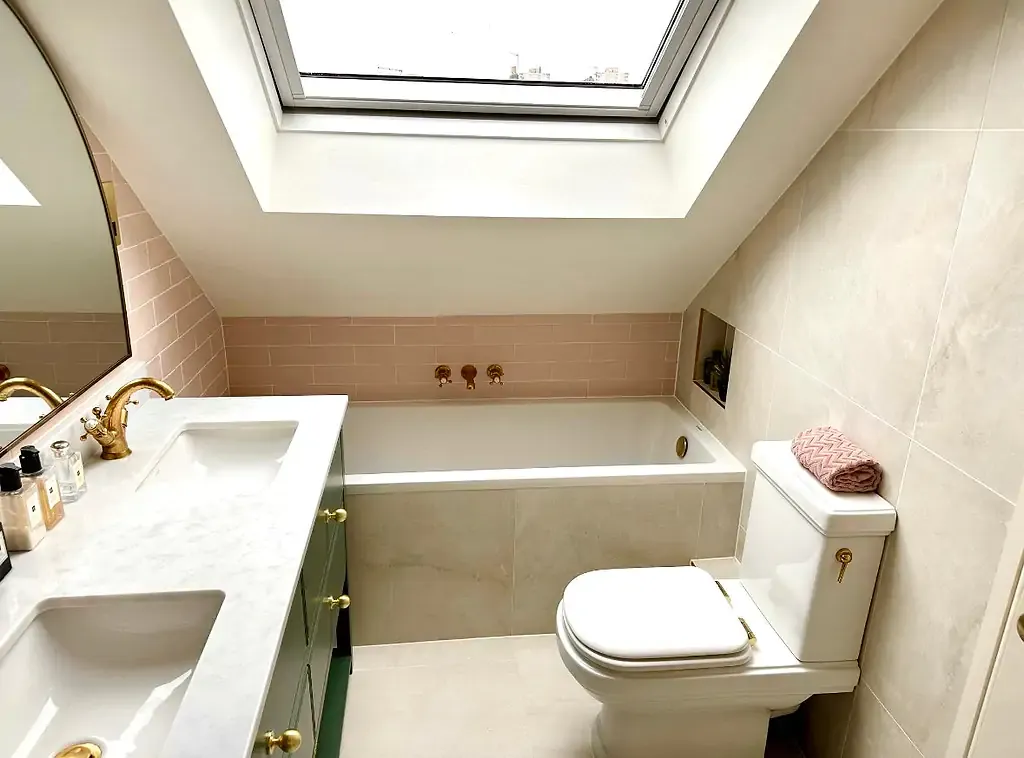 Bathroom renovation example